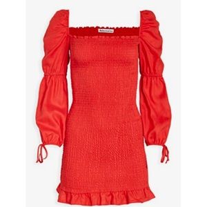 NEW W/O TAGS Reformation Hilary Dress in Hot Day